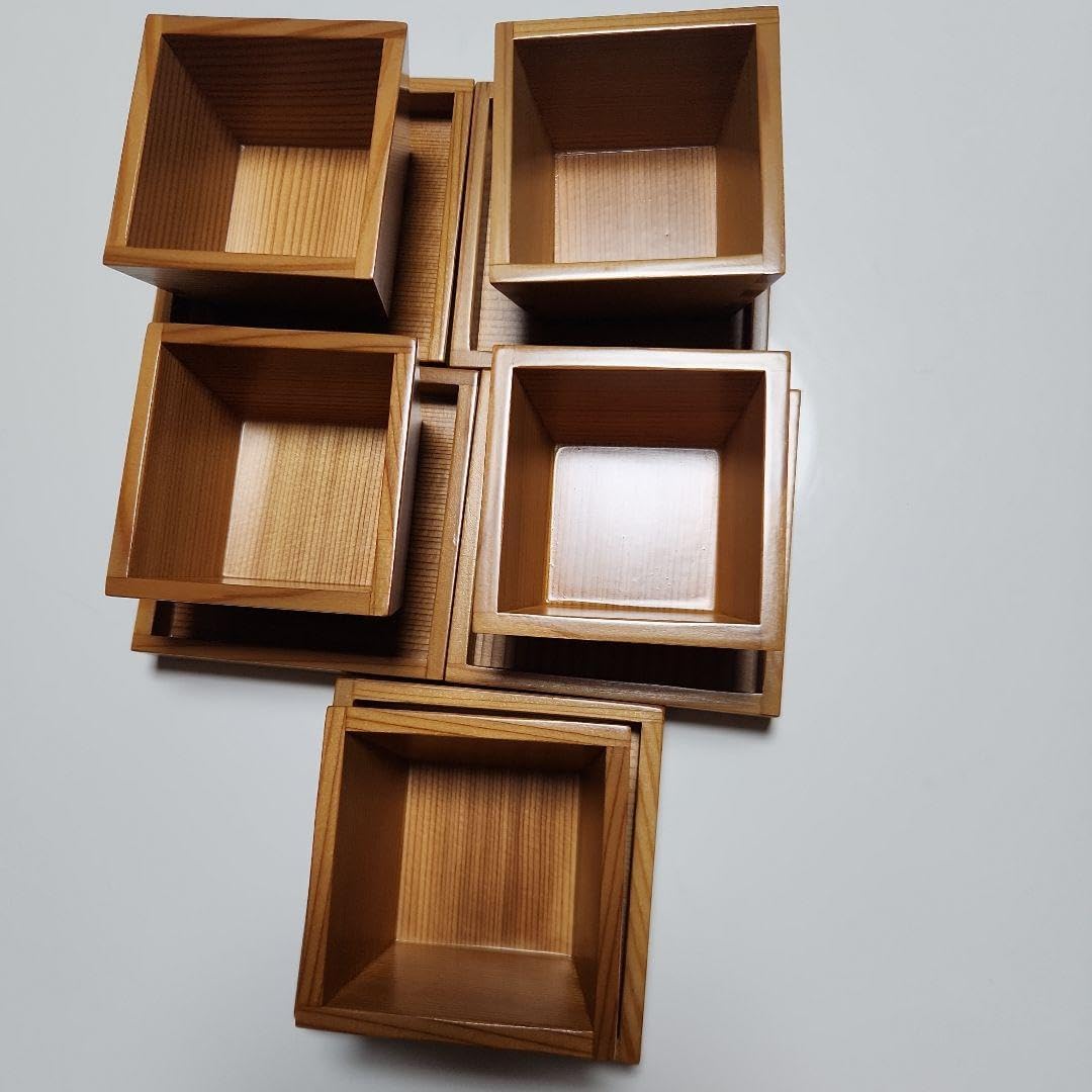 桜樺細工茶びつ名工の作品花籠 秋田 桜樺細工 茶櫃(